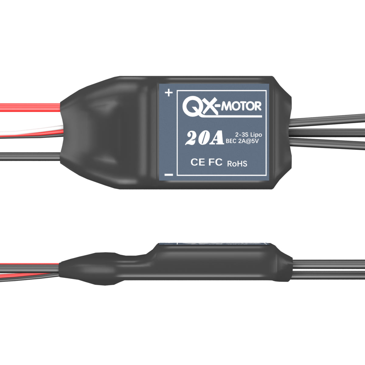QX-MOTOR Brushless ESC 20A 30A 40A 50A 60A 80A Electronic Speed Controller 5V/2A 5V/5A BEC for RC Remote Control Aircraft Toys