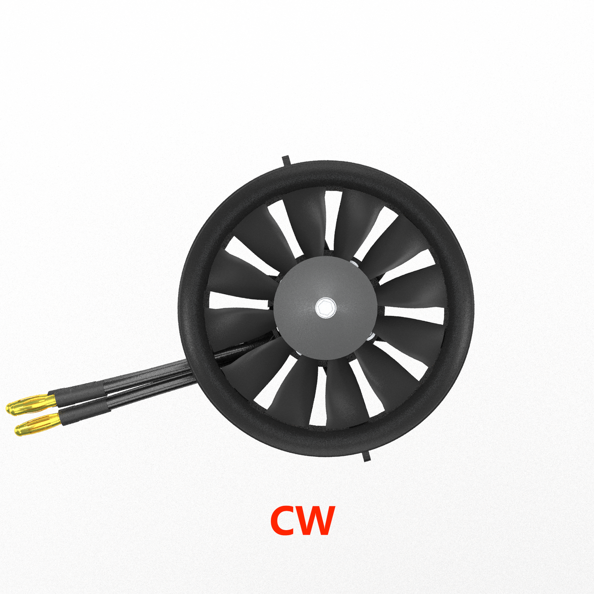 QX-Motor New 12 Blades Fan 70mm EDF  QF3027 2200KV 1100kv Brushless Motor CW CCW  For Remote Control Toy Accessories
