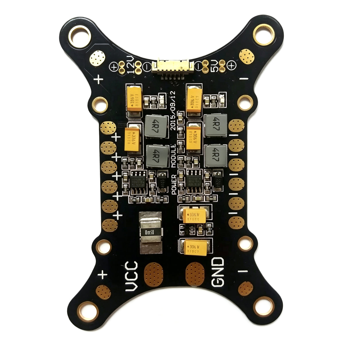 APM PX4 5 in 1 Damping Plate PDB Super Shock Absorber Integrated Power Module ESC Distribution Board 5V & 12V BEC