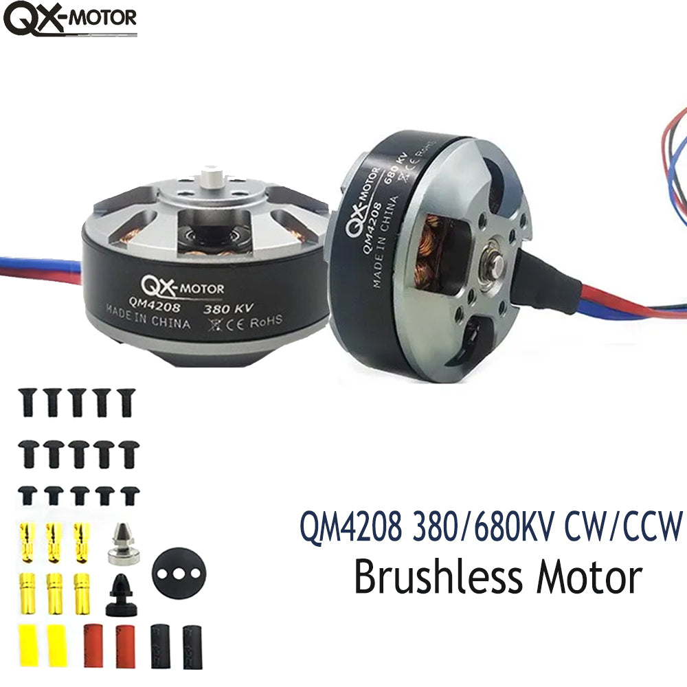 QX-MOTOR QM4208 380KV 680KV CWCCW 900kv Brushless Motor Accessories For RC Multirotor Quadcopter Hexa Drone