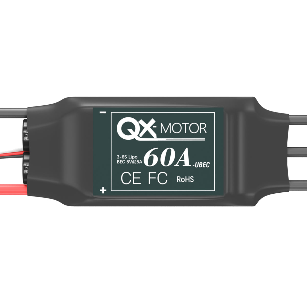 QX-MOTOR Brushless ESC 20A 30A 40A 50A 60A 80A Electronic Speed Controller 5V/2A 5V/5A BEC for RC Remote Control Aircraft Toys