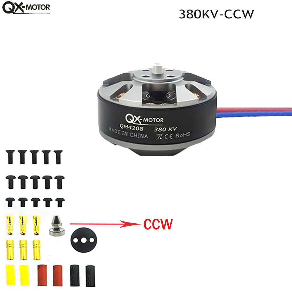 QX-MOTOR QM4208 380KV 680KV CWCCW 900kv Brushless Motor Accessories For RC Multirotor Quadcopter Hexa Drone