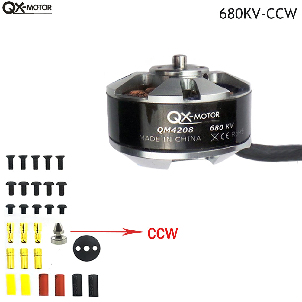 QX-MOTOR QM4208 380KV 680KV CWCCW 900kv Brushless Motor Accessories For RC Multirotor Quadcopter Hexa Drone