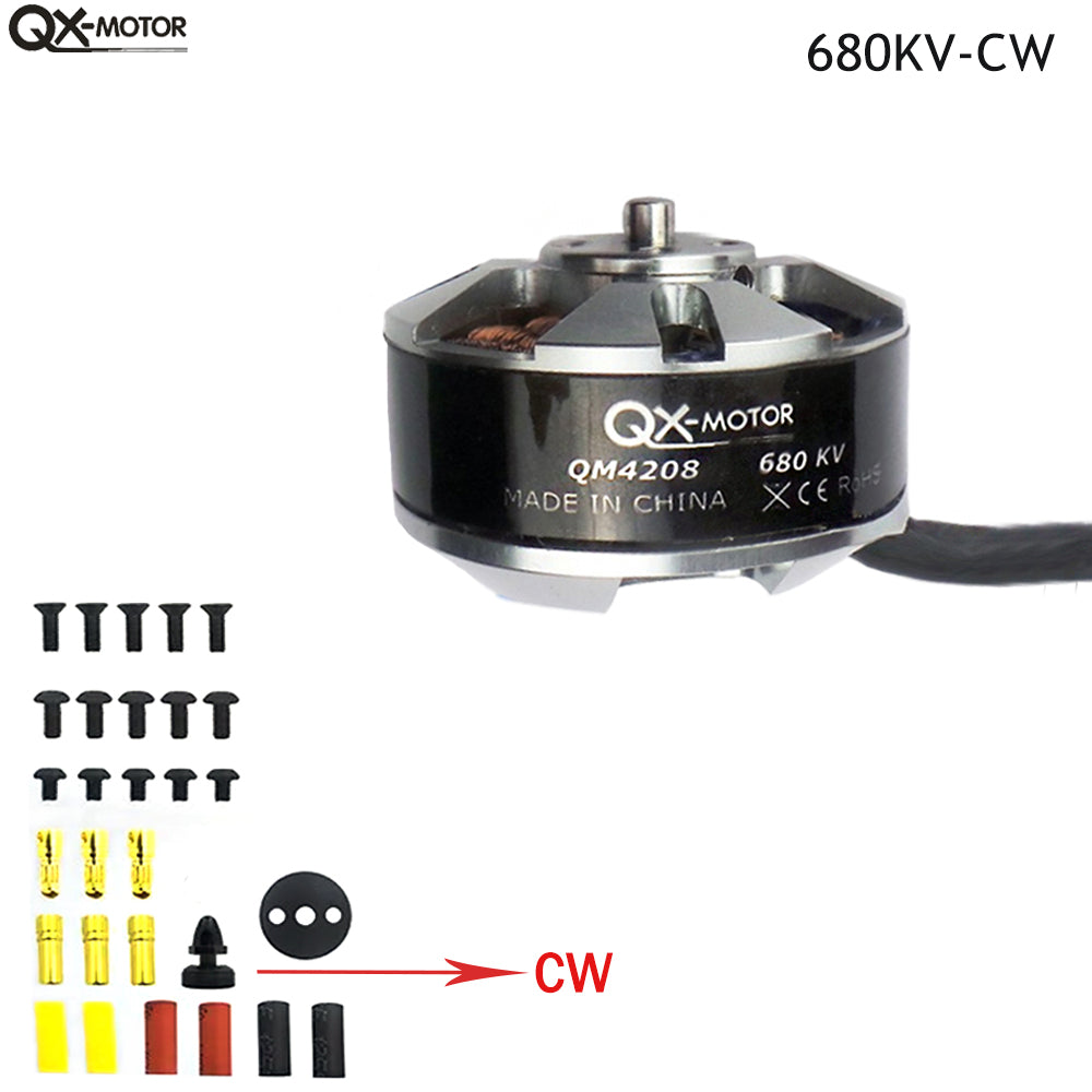 QX-MOTOR QM4208 380KV 680KV CWCCW 900kv Brushless Motor Accessories For RC Multirotor Quadcopter Hexa Drone