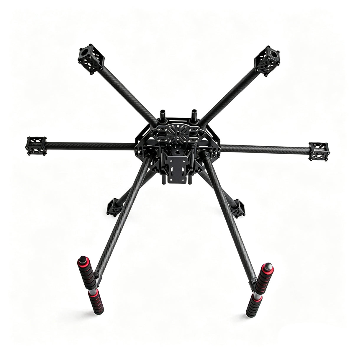 FPV Frame X6-X600 600mm Hexacopter Framework with Carbon Fiber Landing for RC Multicopter S550 SK500 Upgraded Version