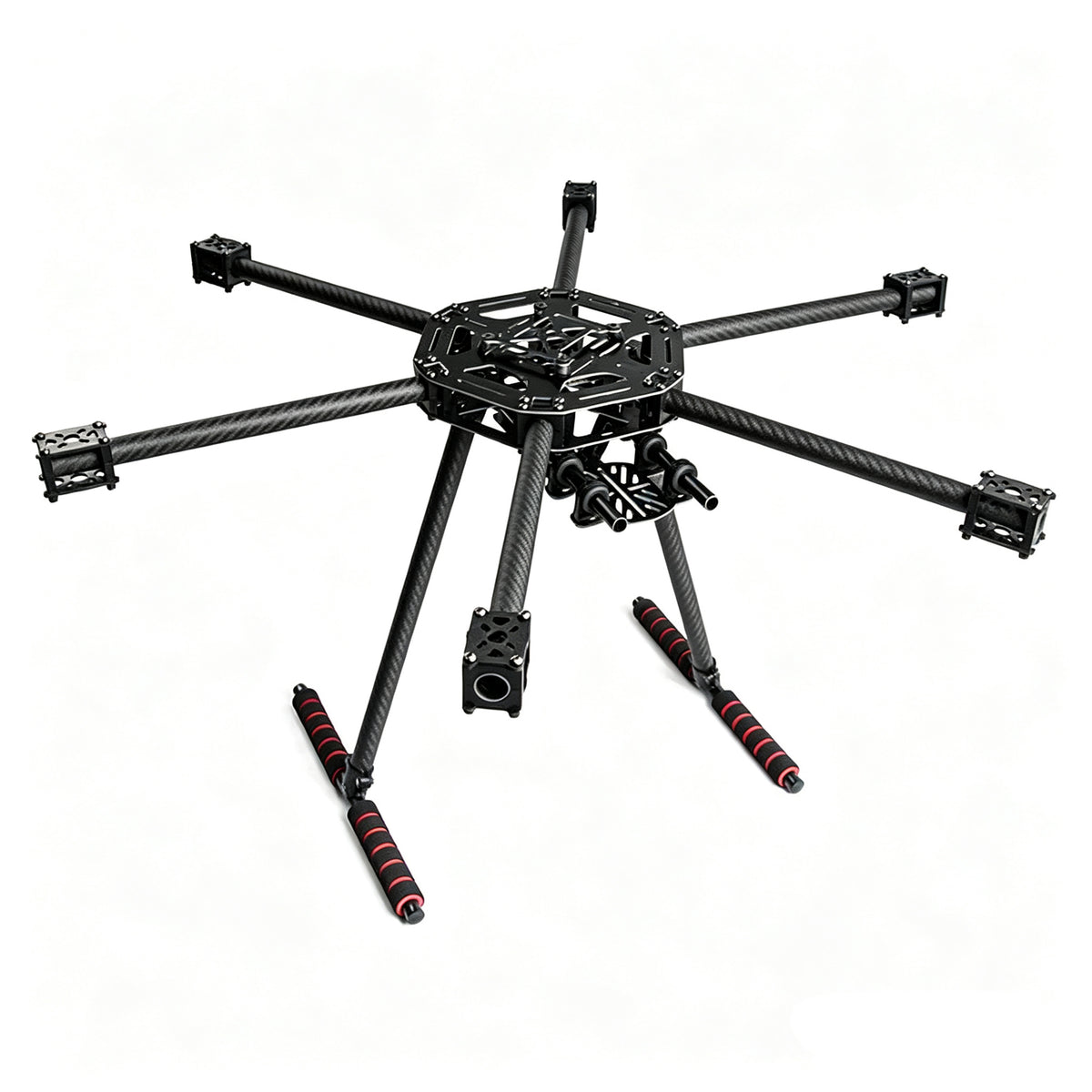FPV Frame X6-X600 600mm Hexacopter Framework with Carbon Fiber Landing for RC Multicopter S550 SK500 Upgraded Version