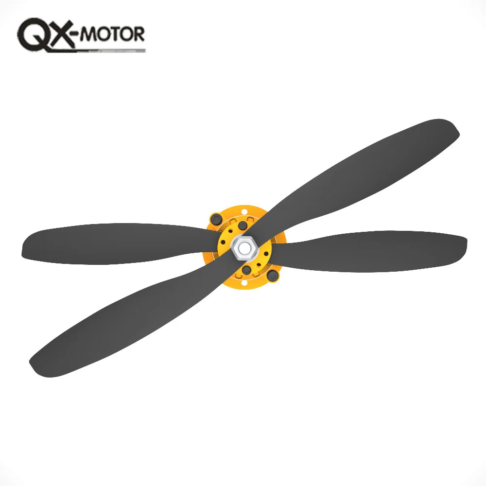 QX-MOTOR QH2208-V2 1300kv coaxial dual propeller brushless motor, paired with 9047 propeller, suitable for toy accessories