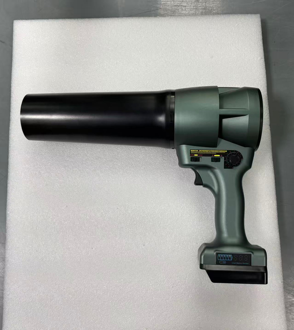 QX-MFLU 2000G 64mm portable violent fan, a powerful handheld fan suitable for outdoor water/dust/snow removal