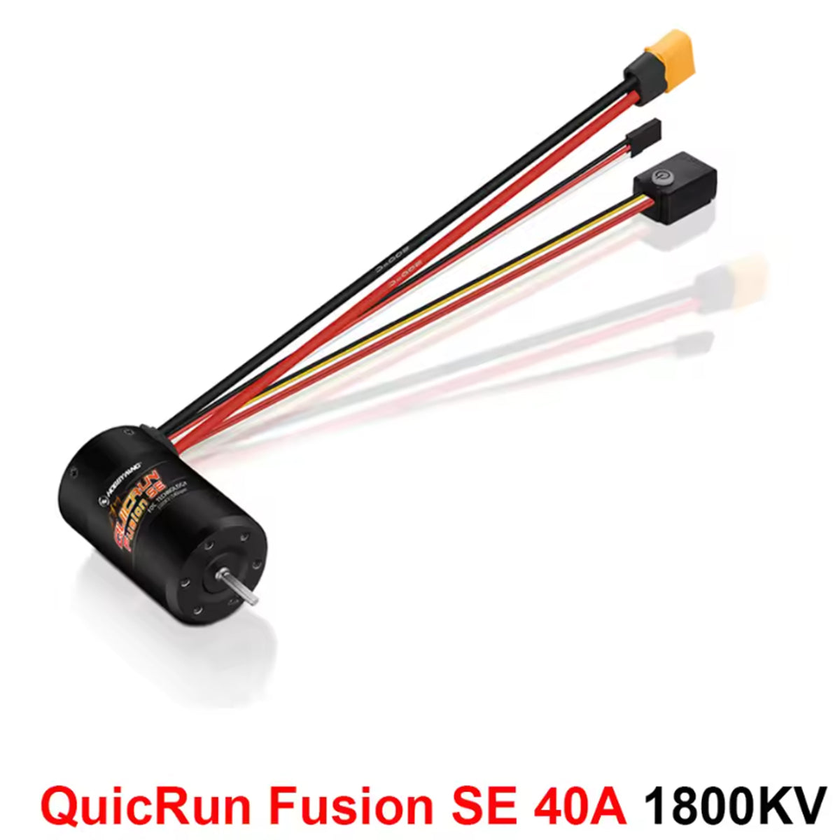 Hobbywing Quicrun Fusion SE 40A 1800kv 1200kv Brushless Motor ESC Combo 2-in-1 Sensored FOC for 1/10 1/8 RC Crawler Rock Car