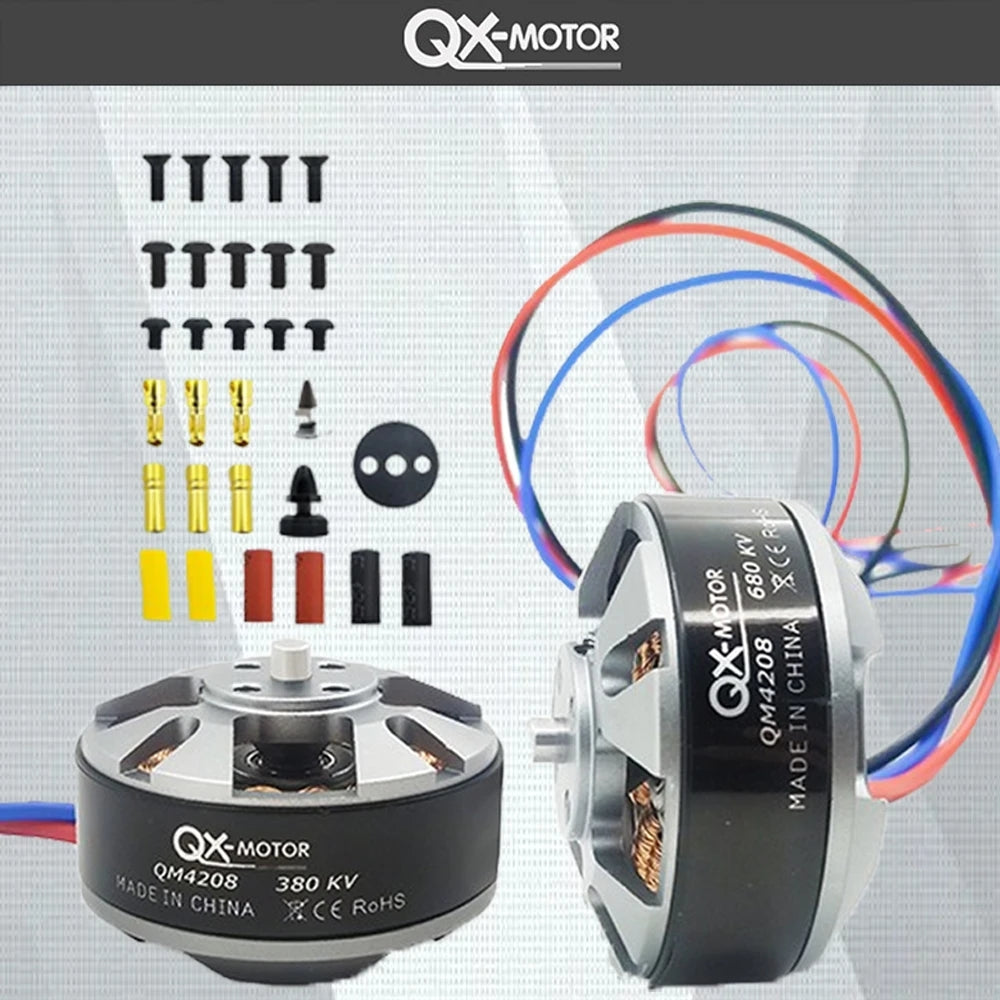 QX-MOTOR QM4208 380KV 680KV CWCCW 900kv Brushless Motor Accessories For RC Multirotor Quadcopter Hexa Drone